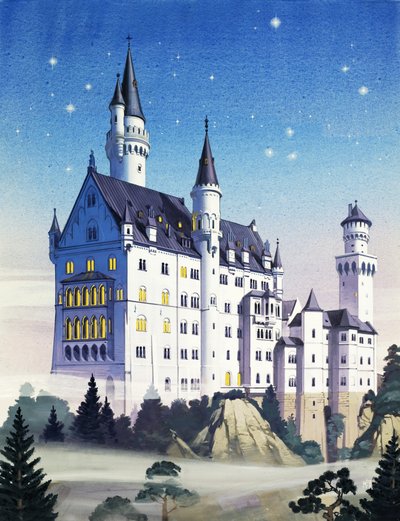 Neuschwanstein od Angus McBride