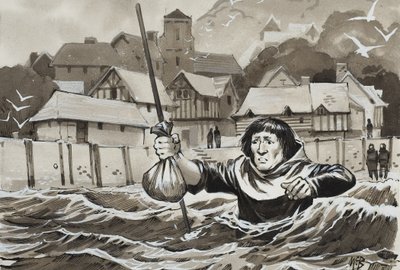 Peter de Sibley (kvaš na papíře) od Angus McBride