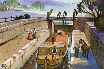 Kanál Shropshire Union od Angus McBride