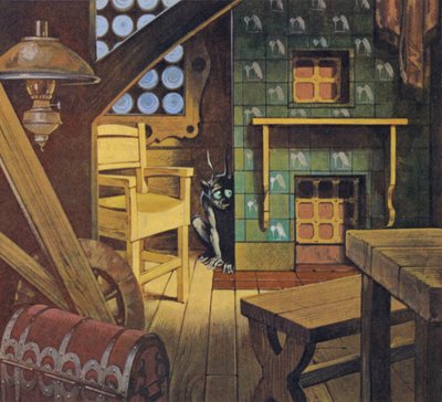 Domovoi (barevná litografie) od Angus McBride