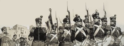 Francouzská cizinecká legie (kvaš na papíře) od Angus McBride