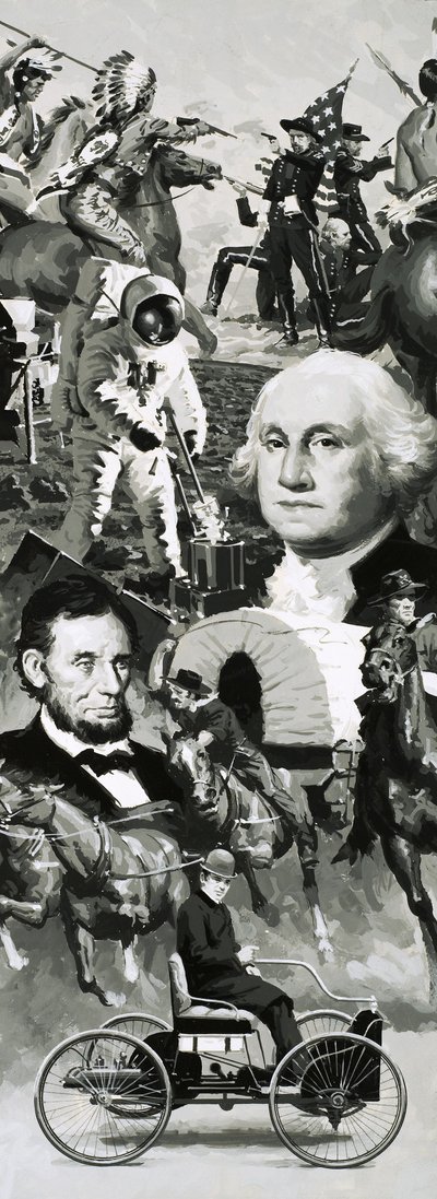Montáž The Making of America od Angus McBride