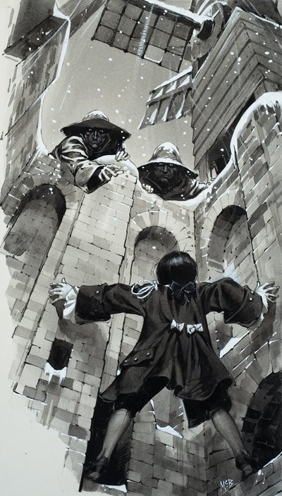 Šachta ventilátoru (kvaš na papíře) od Angus McBride
