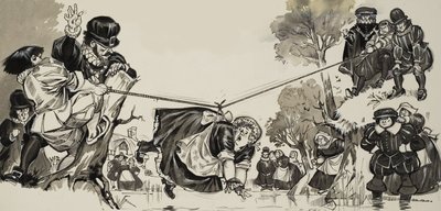Hon na čarodějnice (kvaš na papíře) od Angus McBride