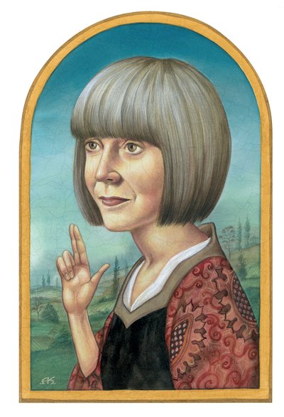 Ann Rice, 2012 (akryl na ilustrační tabuli) od Anita Kunz