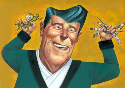 Ronald Reagan od Anita Kunz