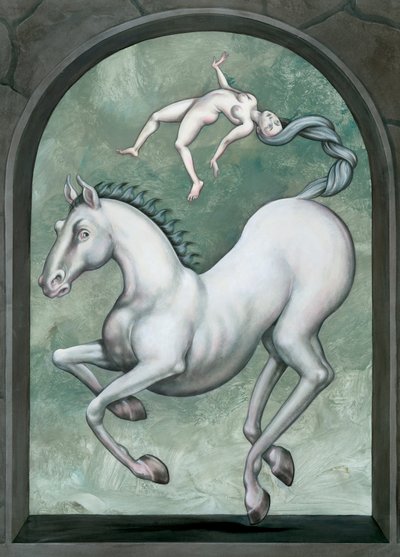Hostitel, 2012 (akrylová barva na ilustrační tabuli) od Anita Kunz