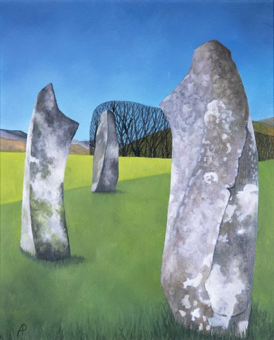 Kilmartin Stones 2, 2018 od Anna Phillips