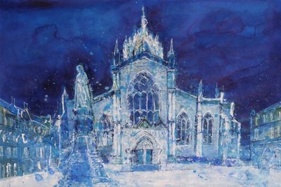 St Giles v noci od Ann Oram