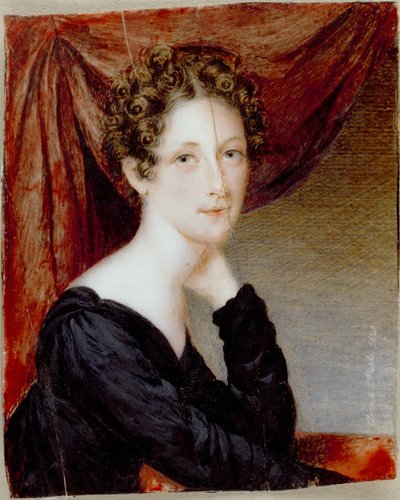 Rosalba Peale, 1820 (Wc na slonovině) od Anna Claypoole Peale