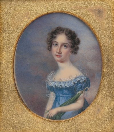 Sarah Ann Beck, ca. 1818. od Anna Claypoole Peale