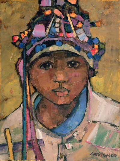 Portrét chlapce od Anna Contemporary Artist Kostenko