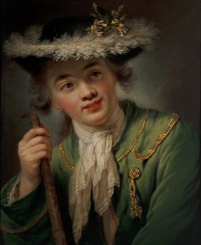 Nuoren naisen muotokuva od Anna Dorothea (1721 82) Lisiewska
