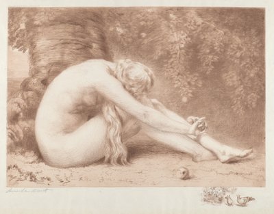 Eva Kající od Anna Massey Lea Merritt