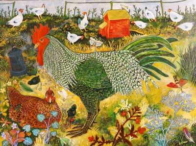 A Doodle Do, 2017 (akryl) od Anna Pugh