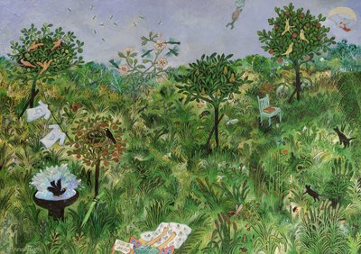 A happy place for george  dean  phoebe, 2021 (malba) od Anna Pugh