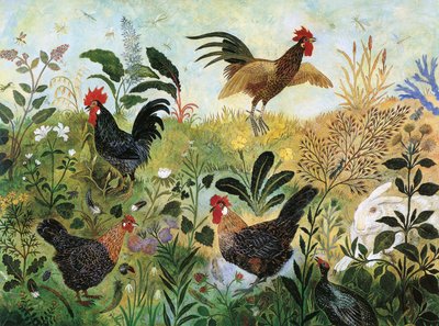 Boys on the Block, 2001 (akryl) od Anna Pugh