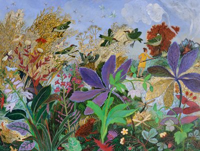 Burning Off, 2014 (akryl) od Anna Pugh