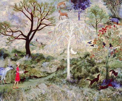 Nesení másla domů, 2008 (akryl) od Anna Pugh