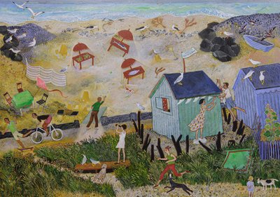 Úlovek dne, 2016 (akryl) od Anna Pugh