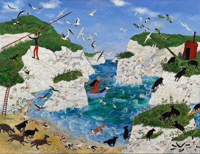 Davidovo volno, 2013 (akryl) od Anna Pugh