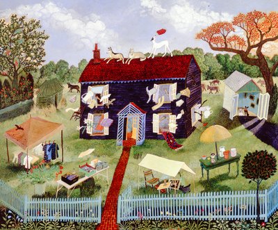 Vše musí pryč, 2006 (akryl) od Anna Pugh