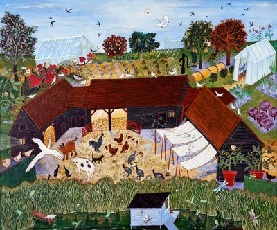 Home Grown, 2013 (akryl) od Anna Pugh