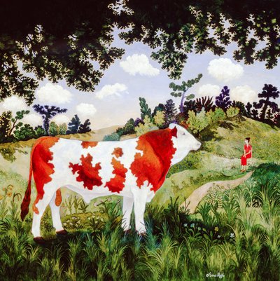 Žít a nechat žít, 2002 (akryl) od Anna Pugh