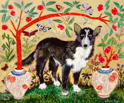 Mutt, 2009 (akryl) od Anna Pugh