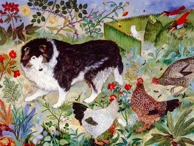 Old Dog New Tracks, 2008 (akryl) od Anna Pugh