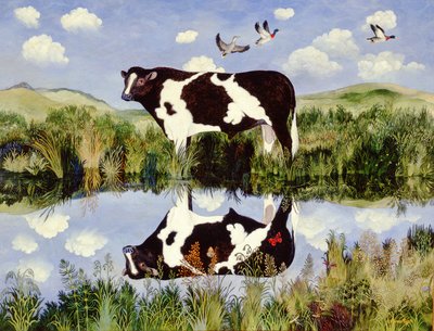 Na hraně, 2002 (akryl) od Anna Pugh