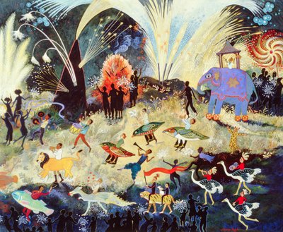 Party Time, 2010 (akryl) od Anna Pugh