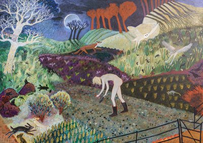Perfect for Planting, 2019 (akryl) od Anna Pugh