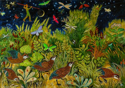 Skywire, 2020 (akryl) od Anna Pugh