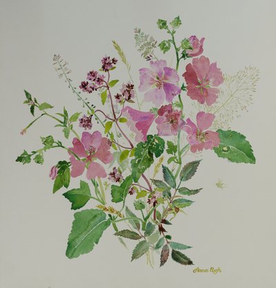 Zátiší s květinami 3 , 2021 (malba) od Anna Pugh