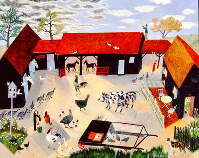 Trochu nahoru, 2004 (akryl) od Anna Pugh
