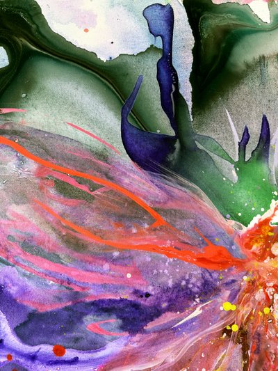 Barevný tekutý sen od Anna Viklund