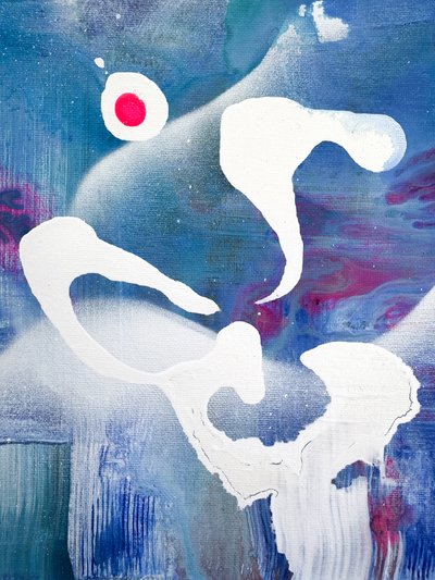 Abstrakce kosmického oka od Anna Viklund