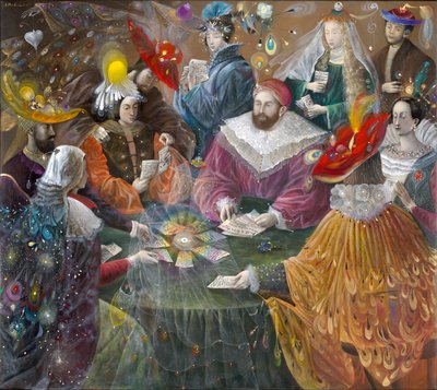 Madrigal, 2007 (olej na belgickém plátně) od Annael Anelia Pavlova