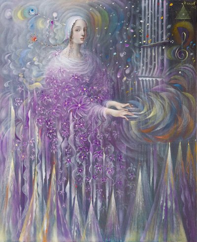 Poiesis-III: (olej na belgickém plátně), 2015 od Annael Anelia Pavlova