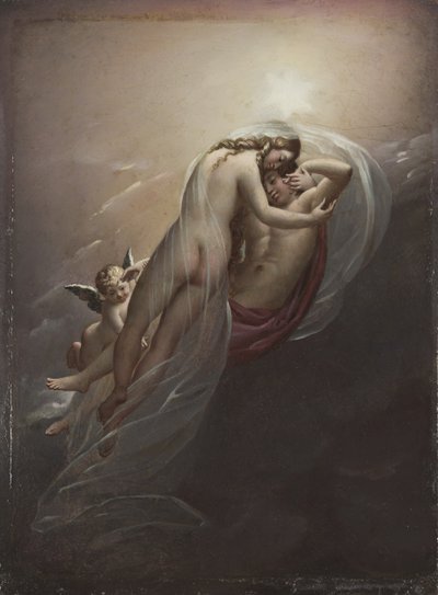 Aurora a Cephalus od Anne-Louis Girodet de Roucy-Trioson