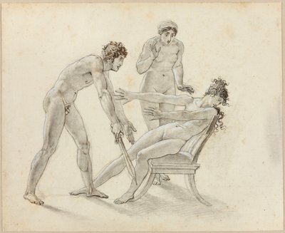 Hermiona odmítá Oresta od Anne-Louis Girodet de Roucy-Trioson