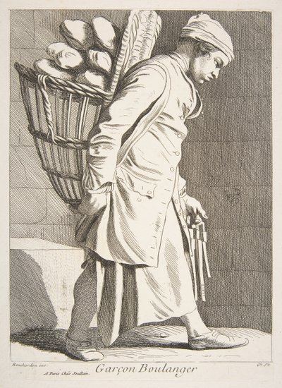 Baker Boy, 1746. od Anne Claude Philippe de Caylus