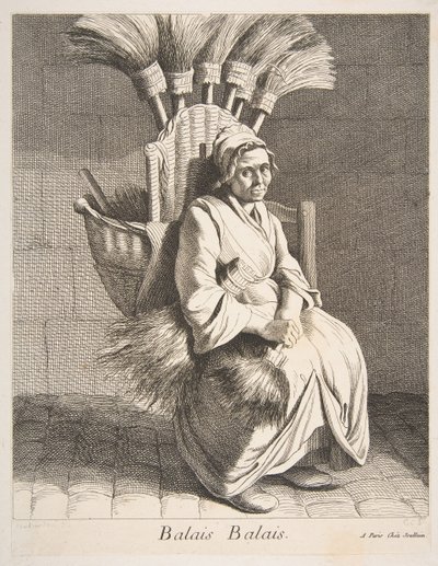 Prodavač košťat, 1737. od Anne Claude Philippe de Caylus