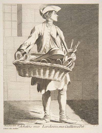 Prodavač nádobí, 1746. od Anne Claude Philippe de Caylus