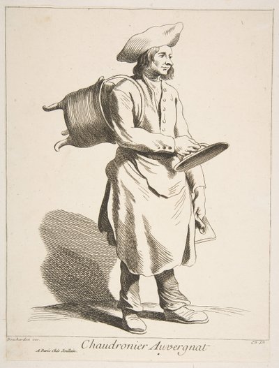 Měditepec z Auvergne, 1737. od Anne Claude Philippe de Caylus