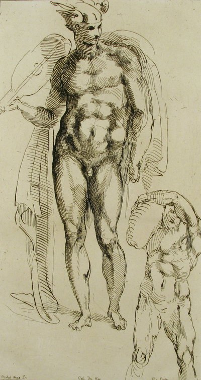 Merkur, polovina 18. století. od Anne Claude Philippe de Caylus