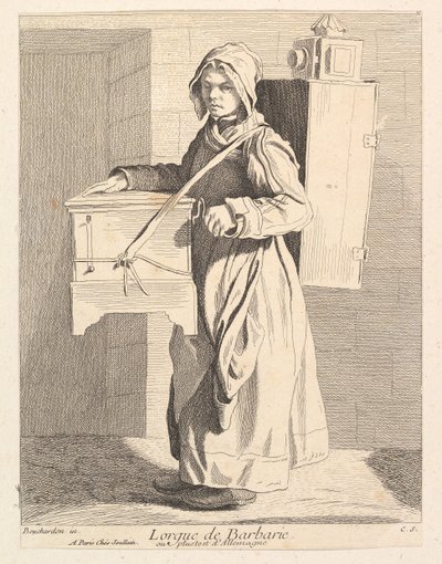 Varhanní mlýnek, 1737. od Anne Claude Philippe de Caylus