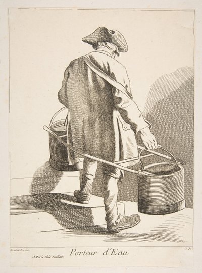 Vodní nosič, 1742. od Anne Claude Philippe de Caylus