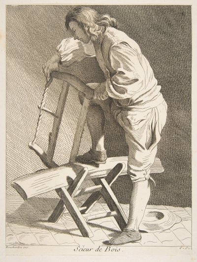 Dřevořez, 1742. od Anne Claude Philippe de Caylus